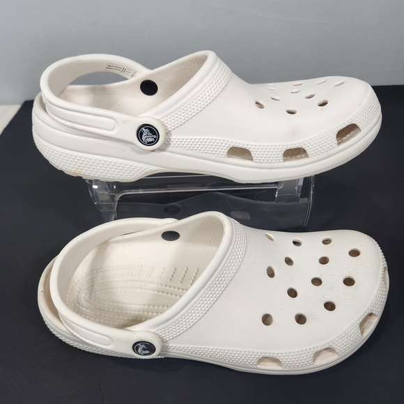 CROCS White Winter Rain Boots with Perforated Design - Picture 2 of 9